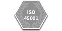 Logo 18001 Greyscale