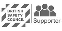 Logo British Safety Council Greyscale